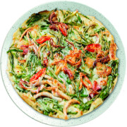 Seafood &amp; Spring Onion Pancake